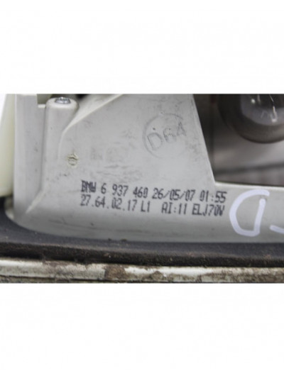 Piloto trasero derecho interior BMW SERIE 3 BERLINA 320d 2007