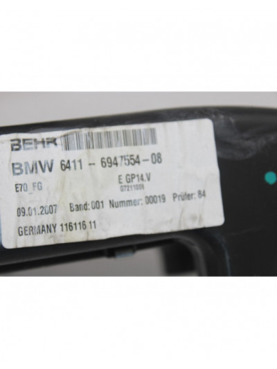 Ventilador calefaccion BMW X5 3.0d 2007