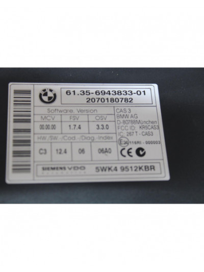Modulo electronico BMW X5 3.0d 2007