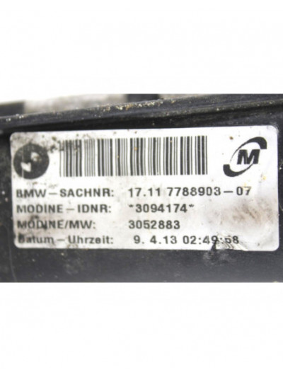 Radiador de agua BMW SERIE 1 CABRIO 118d Diesel 143CV 105KW 2013