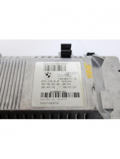 Pantalla multifuncion BMW X6 3.0 Turbodiesel CAT 2009