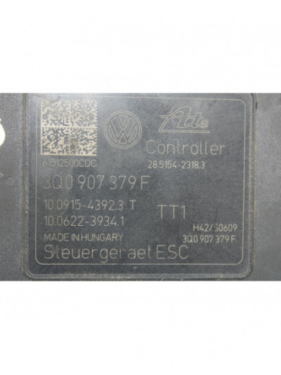 Recambio de abs para audi a3 sportback (8va) ambiente referencia OEM IAM 3Q0907379F/3Q0614517F