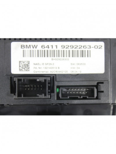 Mando clima bizona BMW SERIE 1 CABRIO 118d 2013