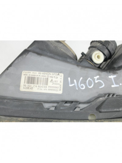 Recambio de faro izquierdo para citroën c5 berlina 2.0 hdi cat (rhr / dw10bted4) referencia OEM IAM 9650115480
