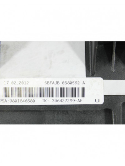 Recambio de airbag delantero izquierdo para citroën ds3 style referencia OEM IAM 9801846680/306427299AF