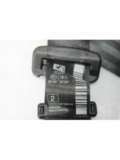 Recambio de cinturon seguridad trasero izquierdo para citroën ds3 style referencia OEM IAM 96819581XX