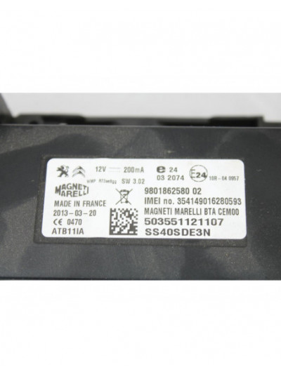 Modulo electronico CITROËN C4 II 1.6 HDi 115 2013