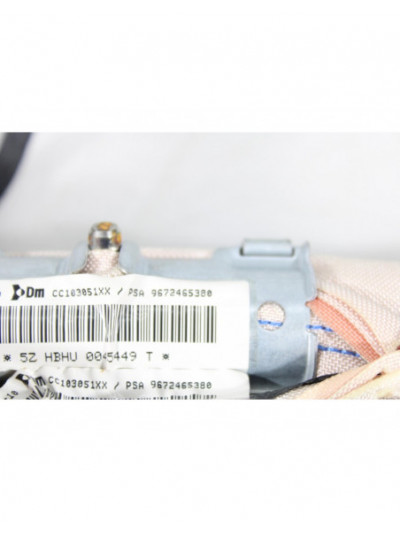 Recambio de airbag lateral izquierdo para citroën ds3 graphic art referencia OEM IAM 9672465380