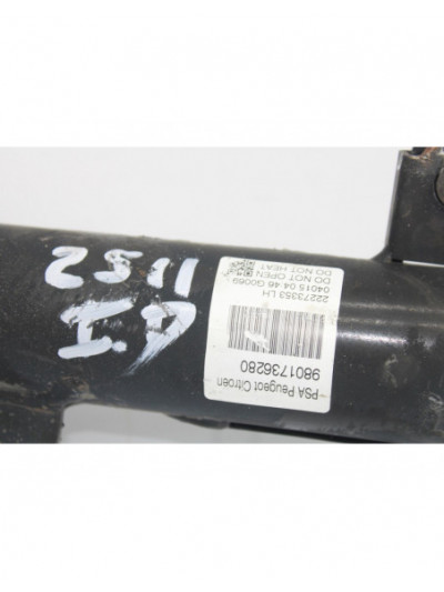 Recambio de amortiguador delantero izquierdo para citroën c3 tonic referencia OEM IAM 9801736280