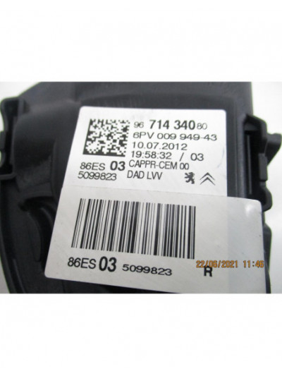 Recambio de pedal acelerador para citroën c3 picasso 1.6 hdi fap referencia OEM IAM 9671434080