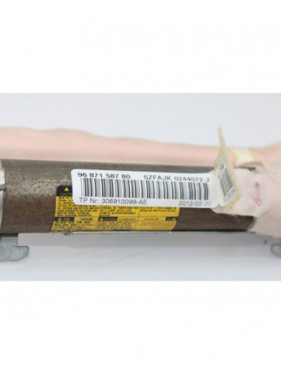 Recambio de airbag cortina delantero izquierdo para citroën c4 lim. collection referencia OEM IAM 9687158780