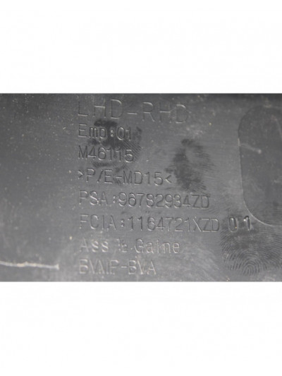 Recambio de guarnecido volante para citroën c4 picasso business class referencia OEM IAM 96782934ZD