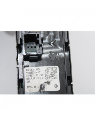 Recambio de mando elevalunas delantero izquierdo para citroën c4 picasso business class referencia OEM IAM 96788281ZD