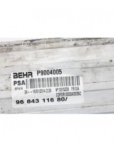 Intercooler CITROËN DS3 Sport Diesel 120CV 88KW 2011