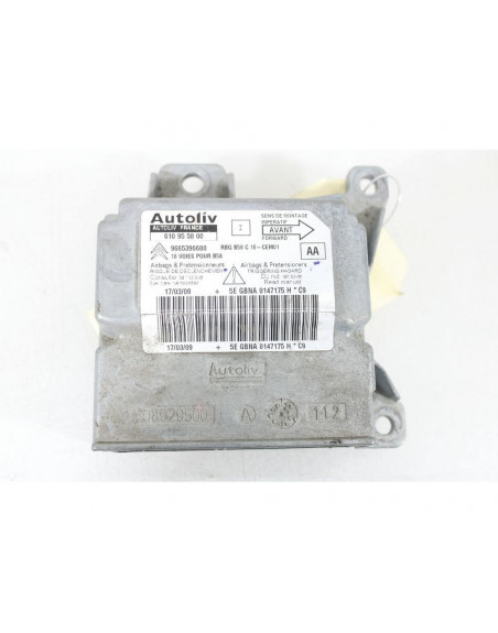 Recambio de centralita airbag para citroën c4 grand picasso 1.6 16v hdi fap referencia OEM IAM 9665396680