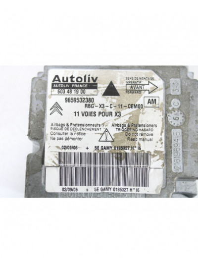 Centralita airbag CITROËN C5 BERLINA * 2004