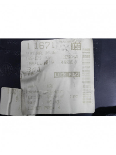 Recambio de guarnecido puerta delantera derecha para fiat punto (199_) 1.4 (199axb1a, 199bxb1a, 199bxb11, 199axb11) referencia O