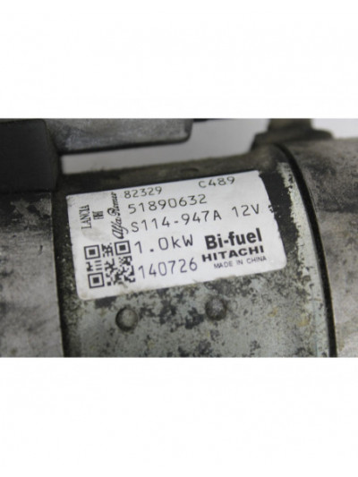 Motor arranque FIAT PUNTO 1.4 GAS NATURAL COMPRIMIDO 78CV 57KW 2014