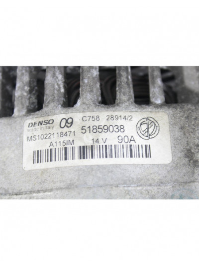 Recambio de alternador para fiat punto (199_) 1.4 (199axb1a, 199bxb1a, 199bxb11, 199axb11) referencia OEM IAM