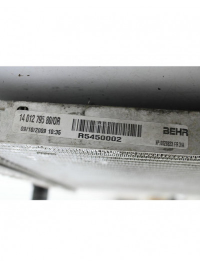 Radiador de agua FIAT ULYSSE 2.0 Diesel 136CV 2010