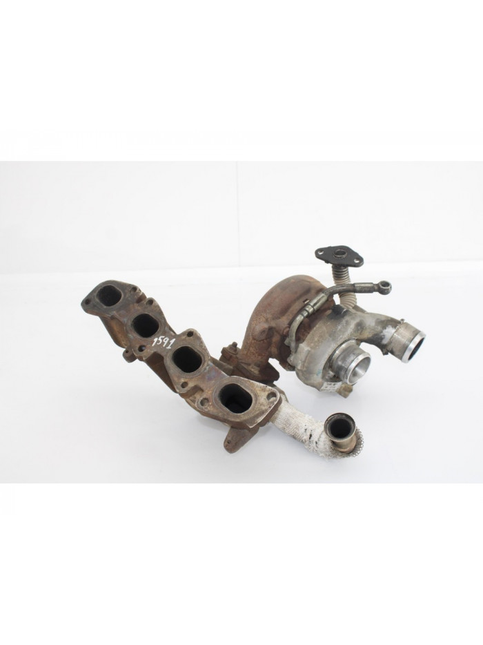 Recambio de turbocompresor para fiat bravo (198) 1.9 jtd 16v cat referencia OEM IAM 55214063