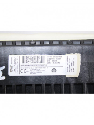 Airbag delantero derecho FIAT PANDA VAN III 2020