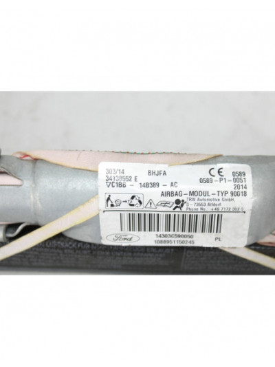 Airbag cortina delantero derecho FORD FIESTA VI 1.5 TDCi 2014