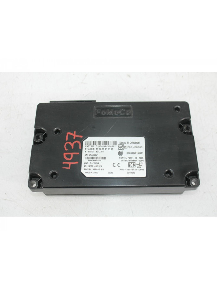 Recambio de centralita bluetooth para ford fiesta vi (cb1, ccn) 1.5 tdci referencia OEM IAM D1BT14D212EB