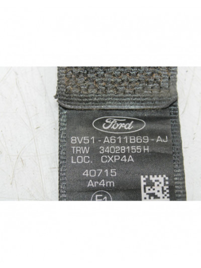 Recambio de cinturon seguridad trasero izquierdo para ford fiesta vi (cb1, ccn) 1.5 tdci referencia OEM IAM 8V51A611B69AJ