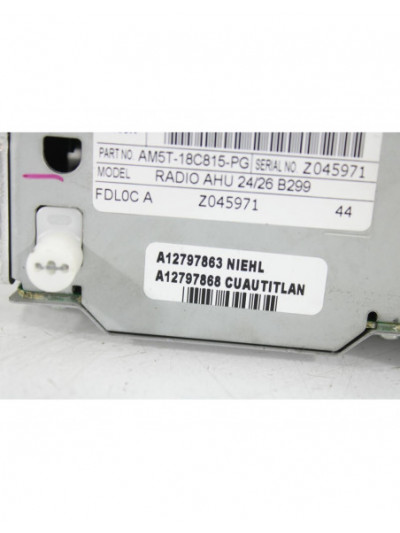 Recambio de sistema audio / radio cd para ford fiesta vi (cb1, ccn) 1.5 tdci referencia OEM IAM AM5T18C815PG