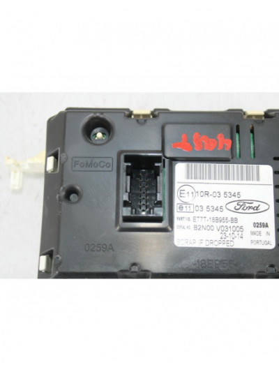 Recambio de pantalla multifuncion para ford fiesta vi (cb1, ccn) 1.5 tdci referencia OEM IAM ET7T18B955BB