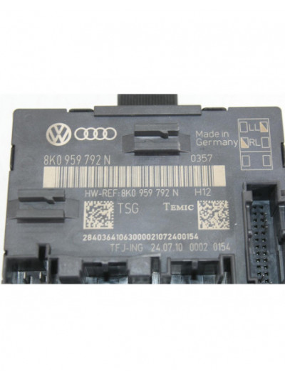 Recambio de modulo control de puerta para audi q5 (8rb) 2.0 tdi quattro referencia OEM IAM 8K0959792N