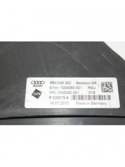 Altavoz subwoofer AUDI Q5 2.0 TDI quattro 2010