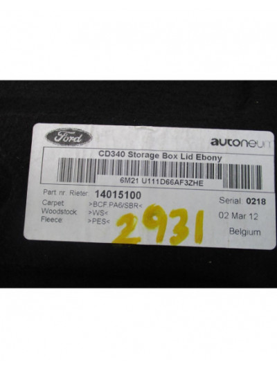 Guantera suelo FORD S-MAX Titanium 2012