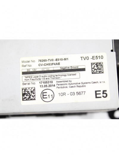 Recambio de pantalla multifuncion para honda civic (fk) 1.6 i-dtec comfort referencia OEM IAM 78260TV0E510M1