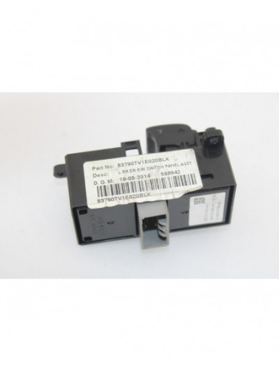 Recambio de mando elevalunas trasero izquierdo para honda civic (fk) 1.6 i-dtec comfort referencia OEM IAM 83790TV1E020BLK