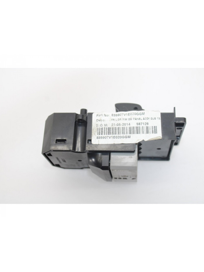 Recambio de mando elevalunas delantero derecho para honda civic (fk) 1.6 i-dtec comfort referencia OEM IAM 83590TV1E020GGM