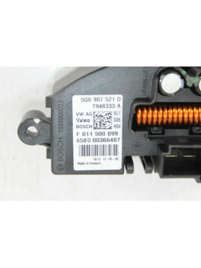 Regulador ventilador climatizacion AUDI A3 1.6 TDI 2013