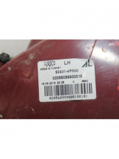 Recambio de piloto trasero izquierdo para hyundai i20 i (pb, pbt) 1.2 referencia OEM IAM