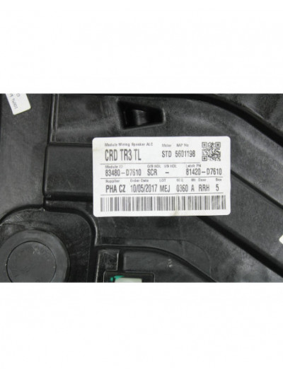 Elevalunas trasero derecho HYUNDAI TUCSON 1.7 CRDi 2017