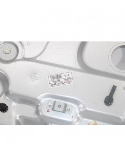 Recambio de elevalunas trasero derecho para hyundai santa fe (bm) 2.2 crdi comfort 4x4 referencia OEM IAM 934802B030