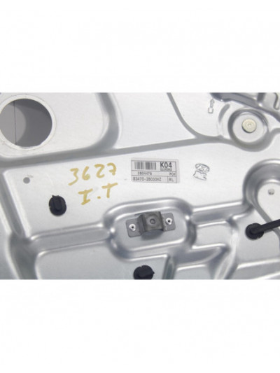 Recambio de elevalunas trasero izquierdo para hyundai santa fe (bm) 2.2 crdi style 4x4 referencia OEM IAM 834702B030