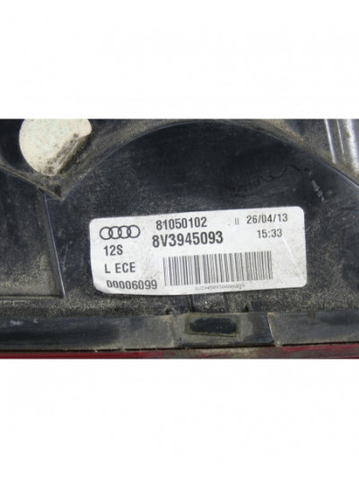 Piloto trasero izquierdo interior AUDI A3 1.6 TDI 2013