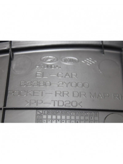 Recambio de guarnecido puerta trasera derecha para hyundai ix35 style awd referencia OEM IAM 833802Y000