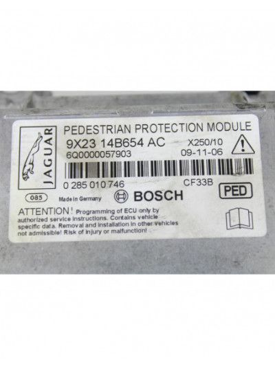 Recambio de centralita airbag para jaguar xf i (x250) 3.0 d referencia OEM IAM 9X2314B654AC/0285010746