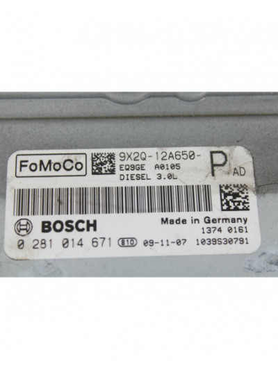 Recambio de centralita motor uce para jaguar xf i (x250) 3.0 d referencia OEM IAM 9X2Q12A650AD/9X2Q12A650P