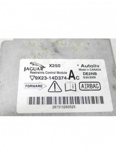 Recambio de centralita airbag para jaguar xf i (x250) 3.0 d referencia OEM IAM 9X2314D374AC