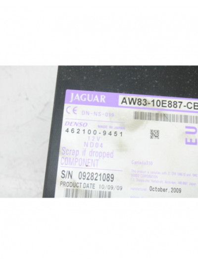 Recambio de sistema dvd para jaguar xf i (x250) 3.0 d referencia OEM IAM AW8310E887CB/4621009451