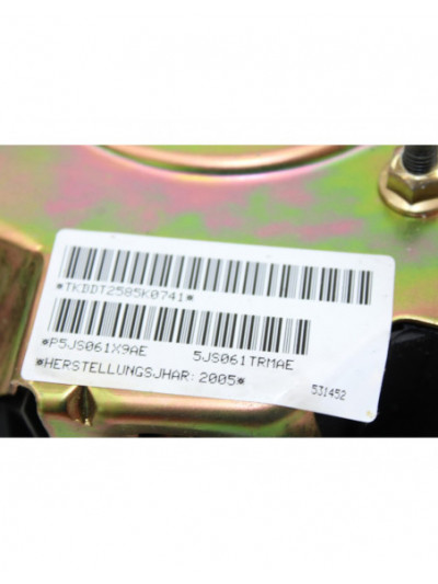 Recambio de airbag delantero izquierdo para jeep cherokee (kj) 2.8 crd limited referencia OEM IAM P5JS061X9AE