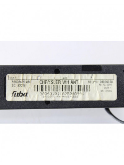 Recambio de modulo electronico para jeep gr. cherokee (wh) 3.0 crd limited referencia OEM IAM 56038699AB